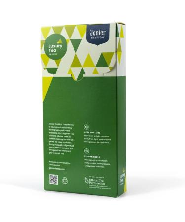 Genmaicha Green Tea - 15 Biodegradable Pyramid Tea Bags - Buy Online on GoSupps.com