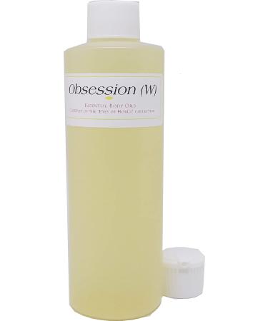 Obsession - Type For Women Perfume Body Oil Fragrance Flip Cap - Light Gold - 8 oz. - ID#23094 8 Fl Oz (Pack of 1)
