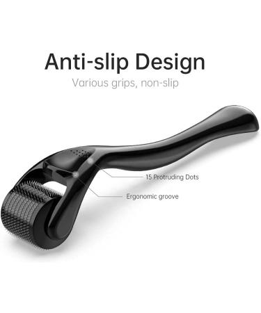 AUDUODUO 0.3mm Derma Roller with REAL SILVER Needles | Advanced Needle Alignment Technology | Microneedle 540 Beauty Roller for Skin Care, Anti-Wrinkles, Hair Loss, Stretch Marks, Body & Acne Scars - Buy Online on GoSupps.com