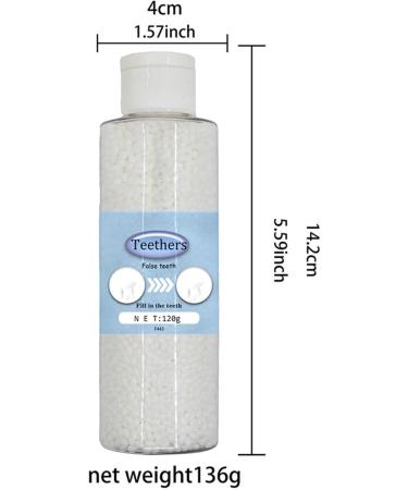 LDADGF Plastic Tooth Adhesive - Temporary Tooth Filling & Dental Repair | Perfect for Broken Teeth & Makeup Tooth Replacement - Buy Online on GoSupps.com