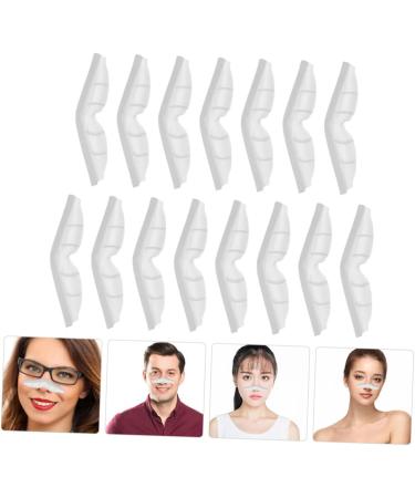 Fomiyes 15 pcs Anti-Fitting Oral Cover Nose Strip & Glasses Fitting Support Frame - 3D White with Glue Pebbles for Comfort & Protection - Buy Online on GoSupps.com
