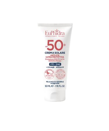 EUPHIDRA SUN FACE CREAM 50+ 50 ML