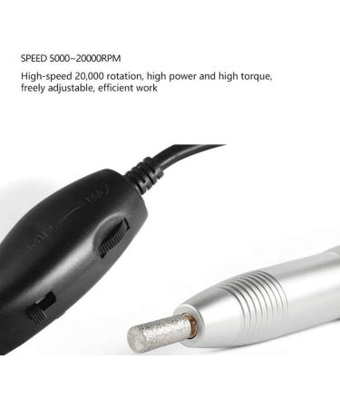 Electric Nail Drill File Machine Handle Pen Type Manicure Pedicure Kit with USB Interface for Acrylic Nails Gel Nail Glazing Nail Drill Nail Art Polisher Sets (Portable - Buy Online on GoSupps.com