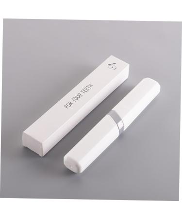 Travel Toothbrush Case Set - Ipetboom Portable Holder & Storage Box for Manual Toothbrushes | Protective Cover in White | Ideal Travel Gift - 1 Pack - Buy Online on GoSupps.com