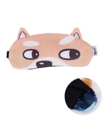 Fomiyes cooling eye mask - cartoon eye mask - eye flap - eye mask yoga eye heating pillow cool eye compress eye flap sleeping cartoon and eye flap double purpose