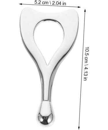 Healeved Eye Cream Stick Stick Eye Cream Spoon Manual Sticks Facial Tools Eye Cream Roller Makeup Portable Zinc Alloy Face Digging Spoon Woman - Buy Online on GoSupps.com