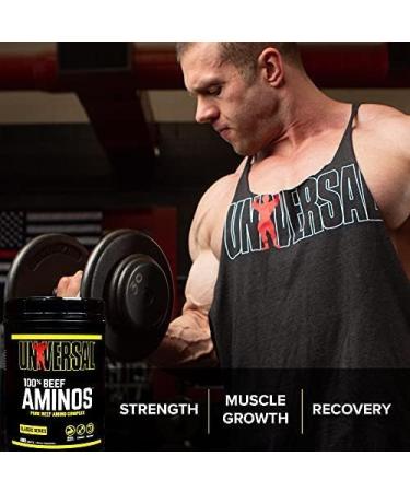 Universal Beef Aminos Tablets | 100% Pure Beef Protein Complex with EAAs & BCAAs | 66 Servings of Desiccated Argentine Beef Liver - Buy Online on GoSupps.com
