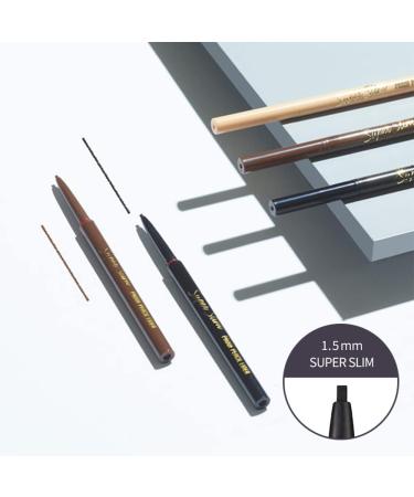 ETUDE Super Slim Proof Pencil Liner (03 Beige) | Long-Lasting Waterproof Eyeliner for Precise Eye Makeup - 03 Beige_21AD - Buy Online on GoSupps.com