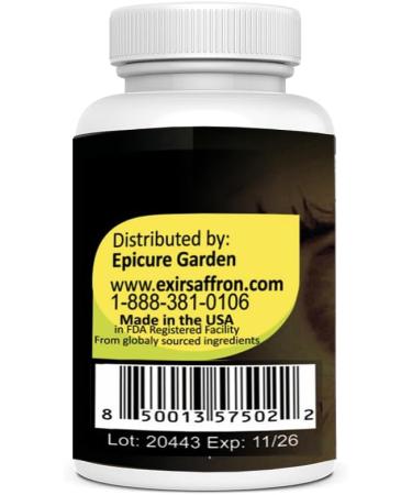 Eye Vitamins Supplement with Saffron Lutein & Zeaxanthin Nutritional Support for Eye Health 60 Capsules 60 Count (Pack of 1) - Buy Online on GoSupps.com