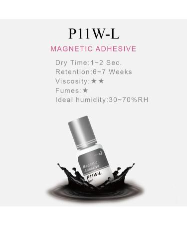JOVISA P11W-L Eyelash Extension Glue - 1-2 Sec Drying 6-7 Weeks Retention Ideal for Professionals 5ml - Buy Online on GoSupps.com