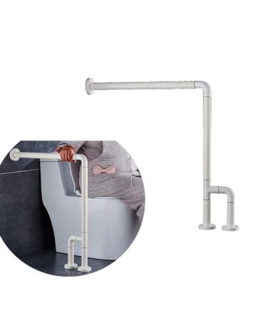 Bathroom Grab Bar Safety Support Rail Free Standing Toilet Grab Bar Toilet Grab Bar with Legs Bathroom Stainless Steel Support Grip