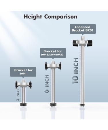 Taller Digital Microscope Bracket for Elikliv EDM202/201/9/4S - Enhance Your View - Buy Online on GoSupps.com