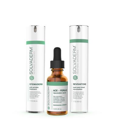 Solvaderm Radiance Recharge Bundle Provides Evenly-Toned Skin That s Supple and Fully Protected (Pack of 3)