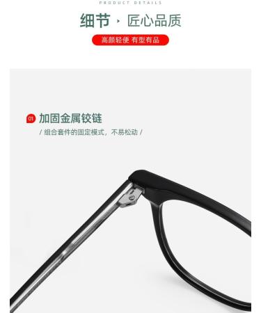 Buy Pin Temple Square TR90 Blue Light Blocking Glasses - Anti UV Computer Reading Glasses for Men & Women - 49mm Gray Frame - Buy Online on GoSupps.com