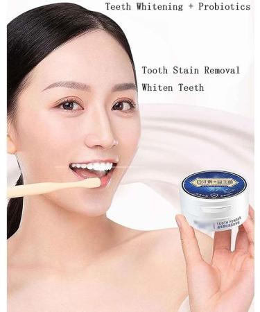 Miyanxi Tooth Powder Probiotics Swift White Tooth Powder Miyanxi Teeth Whitening Effectively Remove Coffee Stains Smoking Fresh Breath (Color : 2) - Buy Online on GoSupps.com