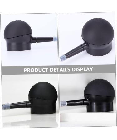 NOLITOY 3 Pcs Silicone Nozzle Spray Tool Hair Fibers Sprayer Natural Hair Spray Hair Solution Plastic Abs 8.4x5.3cmx3pcs Blackx3pcs - Buy Online on GoSupps.com