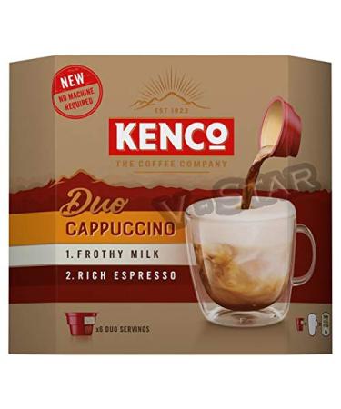 KENCO Duo Instant Coffee 6 Servings (KENCO Duo Cappuccino)