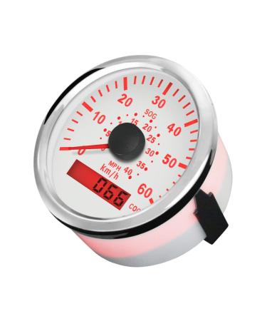 ELING GPS Speedometer for Boat & Yacht | 0-60 km/h 0-40 mph | Backlit 85mm | 12V/24V | Accurate Speed Meter - Buy Online on GoSupps.com