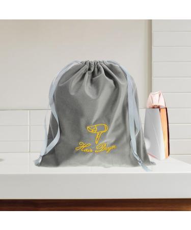 Beaupretty 2pcs Hair Dryer Bags Hair Blower Pouch Drawstring Storage for Traveling Hotel Home - Buy Online on GoSupps.com