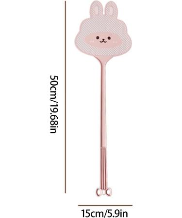 BAMFY 2 Pcs Fly Swatter Manual Plastic Fly Swat Set with Long Handle Fly Swatters Indoor Outdoor Fly Killer for Classroom Office Kitchen Home (Color : A) - Buy Online on GoSupps.com
