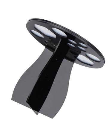 ZJchao Brush Drying Rack - 14 Holes Makeup Brush Holder & Organizer for Artists | White & Black Display Stand - Buy Online on GoSupps.com