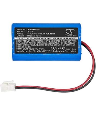 Replacement Battery for Promax 8 Premium & CATV Analyser - 3400mAh/7.4V Part No. CB-076 | International Shipping Available - Buy Online on GoSupps.com