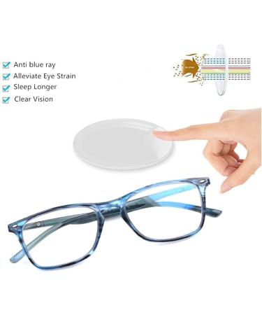 Buy 4 Pack Progressive Multifocus Reading Glasses for Men & Women - Spring Hinge Blue Light Blocking Mixed Colors 2.25x Magnification - Buy Online on GoSupps.com