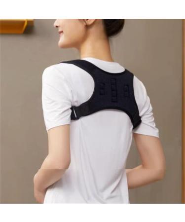 DFHBFG Special Correction Posture with Straight Back Students Back Correction of Hunchback Orthotics(Size:X-Small) X-Small D