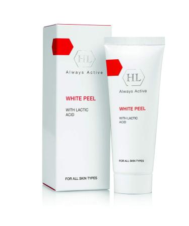 HL Always Active White Peel with Lactic Acid. Lactolan Gentle Peeling Removes Dead Skin Cells for Fresh  Youthful Look. Adds Moisture to Dried  Damaged Skin