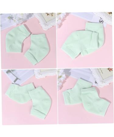 minkissy 2 Pairs Breathable Socks Silicone Gel Mens Gel Foot Socks Silicone Foot Soft Socks Moisturizing Gel Socks Heel Anti-Crack Socks Socks Ripstop Socks High Heel Absorb Sweat - Buy Online on GoSupps.com