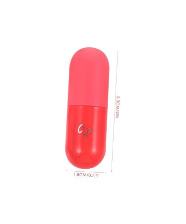 Beatifufu 2pcs Lip Plumper Gloss Duo - Moisturizing & Plumping Lip Care Set, Rosy Transparent - 5.3x1.8x1.8cm - Buy Online on GoSupps.com