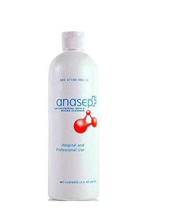 Anasept Skin and Wound Antiseptic - 15 Oz Bottle with Dispensing Cap - Bottle