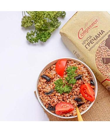 Skvira Roasted Buckwheat Kasha 800g - GMO Free, 1 Pack - Buy Online on GoSupps.com