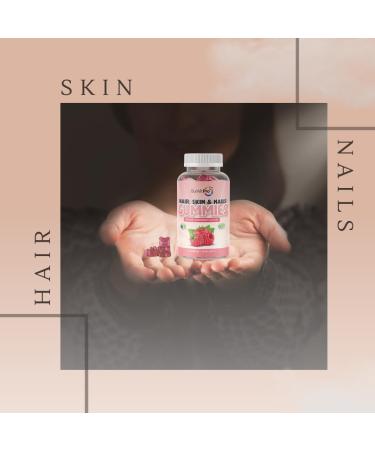 5000g Plant-Based Biotin Gummies for Thicker Hair & Stronger Nails - Buy Online on GoSupps.com