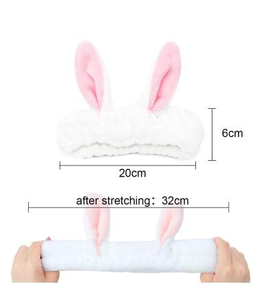 Sioppkik Hair Bands for Makeup - 2 Pcs Women's Fleece Headbands & Silicone Mask Brush for Spa Yoga and Beauty - Buy Online on GoSupps.com