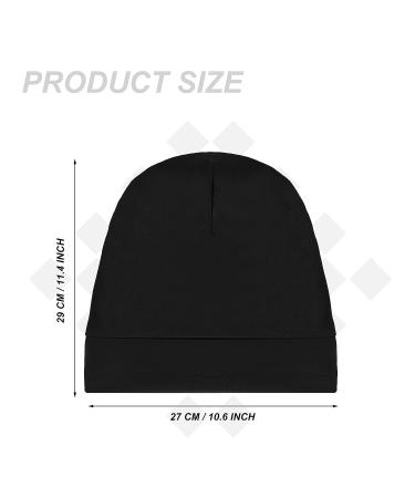 4-Piece Satin Lined Hair Cover Set | Adjustable Satin Sleep Bonnet for Men | Stay-On, No Fading Cap in Black, Dark Blue, Camel, Dark Gray - Buy Online on GoSupps.com