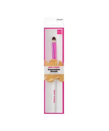 KISS Ruby Kisses Premium Concealer Cosmetic Brush Professional Quality Cruelty Free Make-Up Tool with Soft 100% Synthetic Bristles