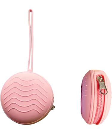 Buy Bustlwor Silicone Pacifier Box - 2 Piece Dustproof Storage Case for Pacifiers Coins & More | Pink & Gray - International Shipping Available - Buy Online on GoSupps.com