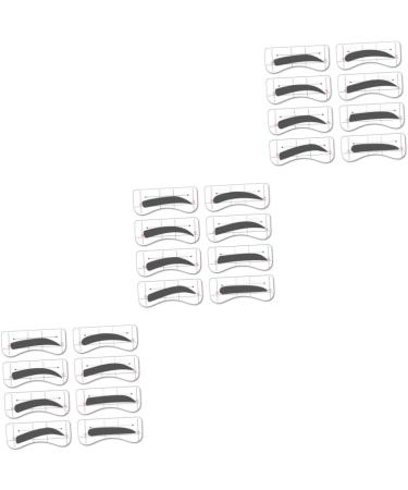 NOLITOY 96 Pairs 8 Eyeshadow Eye Shadows Molds Kits Eyebrow Card Template Eyebrow Powder Eyebrow Trimming mediumx3pcs As Shownx3pcs - Buy Online on GoSupps.com