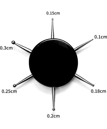 UV Gel Circular Dotting Tool for Nail Art - Salon Quality Manicure and Carving Tool - Buy Online on GoSupps.com