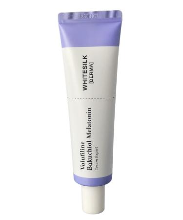 Whitesilk Derma  Volufiline Bakuchiol Melatonin(6% Liposome) instant restore antioxidant defense Cream for dullness  loss of firmness elasticity