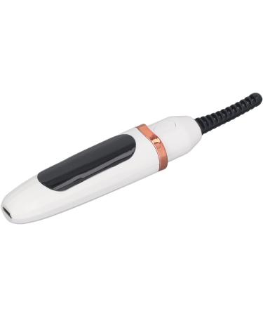 Heated Eyelash Curlers USB Rechargeable Quick Heating Long Lasting Curl with LED Temp Display Anti Scalding Electric Lash Curling Wand - Buy Online on GoSupps.com