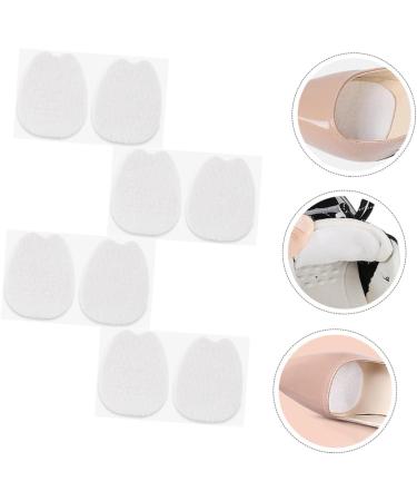 NOLITOY 4 Pairs Forefoot Pads - Non-Slip Metatarsal Cushions for High Heels & Shoes - Comfortable Insole Inserts - Adjustable Felt Pads - White - Buy Online on GoSupps.com