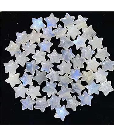 Gemstone Natural Folk Crafts Crystal Blue Moonstone Stars 10pcs for Gifts - Buy Online on GoSupps.com