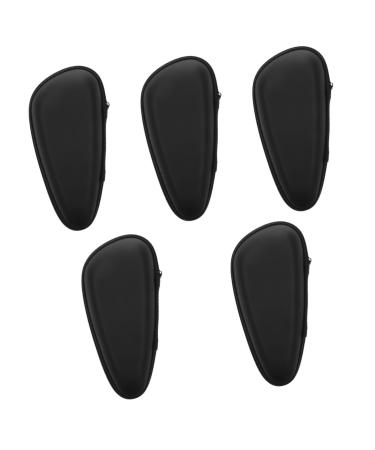 Minkissy 5st razor storage bag for trimmer portable shaver bag bag for electric shavering travel kit.