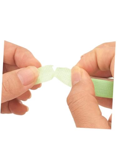 Mikinona 20 Rolls Eyelash Extension Tape - Double Eyelid Non-Woven Fabric Makeup Tape for Lifting - 5.5x1.2cm Green - Buy Online on GoSupps.com