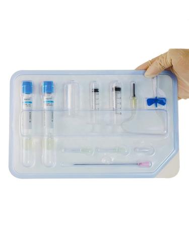 Maani Essence 2X 15ML Acid Bottom Negative Pressure Plastic Platelet Plasma and Measurement Complete Kit ACD Solution A & Gel Serum
