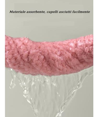 YQBFTC Microfiber Hair Turban Towels - Super Absorbent Quick-Dry 2 Pack (Pink & Gray) for All Hair Types - Buy Online on GoSupps.com