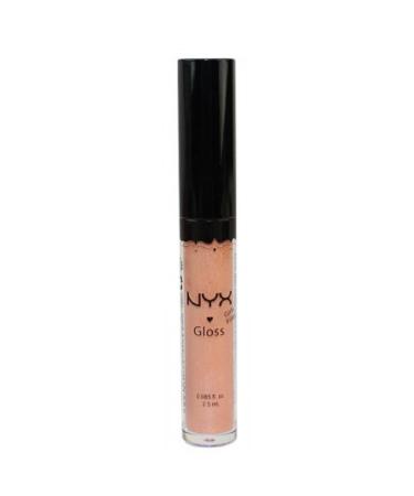 NYX Round Lip Gloss 24 Cafe Latte