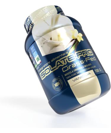  NET INTEGRATORI FARMACIA ISOLATE PRO Grass Fed - 700g Vanilla - Isolated Proteins with EAA Essential Amino Acids and BCAAs - Maximises Protein Synthesis and Muscle Growth - Buy Online on GoSupps.com